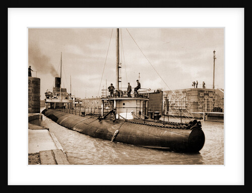 Whaleback, leaving Poe Lock by Anonymous