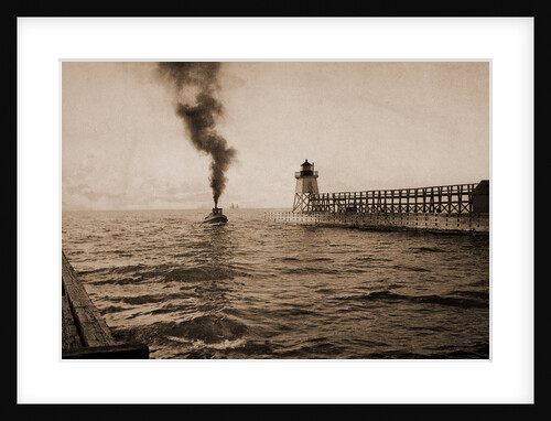 Harbor entrance, Charlevoix by Anonymous