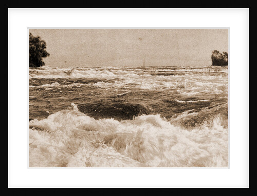 The Rapids above the Falls, Niagara by Anonymous