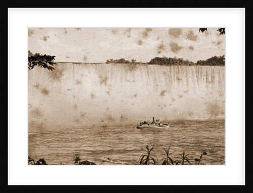 Niagara, Horseshoe Falls from Canada by Anonymous