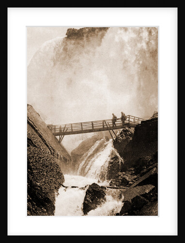The American Fall and Rock of Ages, Waterfalls by Anonymous