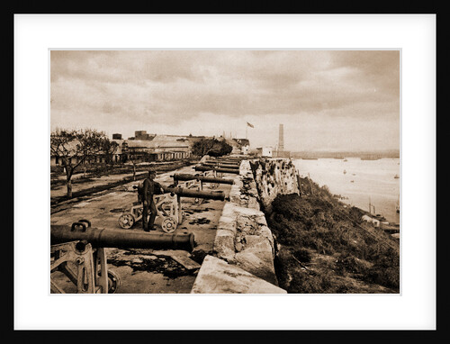El parapeto de la Cabana, Habana by William Henry Jackson