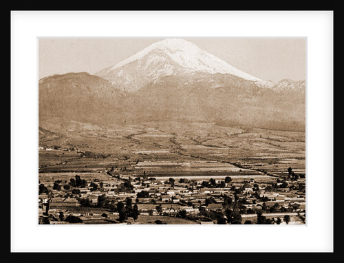 Mexico, Popocatapetl sic from Amecameca by William Henry Jackson