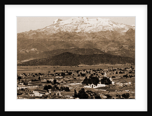 Mexico, Ixtacchihuatl from Amecameca by William Henry Jackson