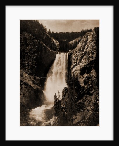 Lower Falls of Yellowstone, Wyoming by Anonymous