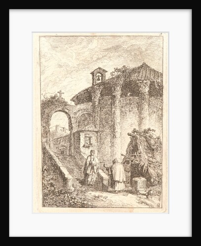 The Antique Temple, 1763-1764 by Hubert Robert