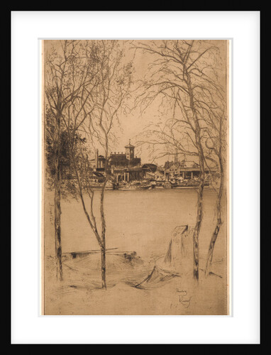 Laburnums in Battersea by Théodore Roussel
