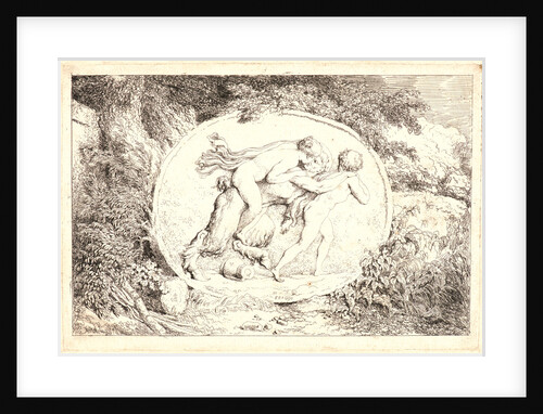 The Satyr's Family, 1763 by Jean-Honoré Fragonard