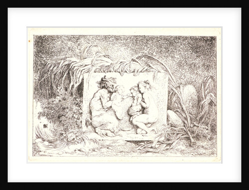 Nymph Astride a Satyr, 1763 by Jean-Honoré Fragonard