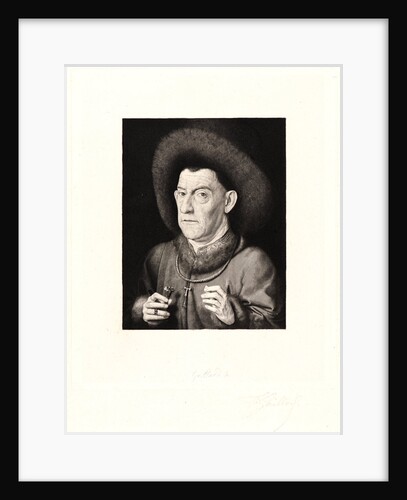 Man with the Pink, 19th century by Claude-Ferdinand Gaillard
