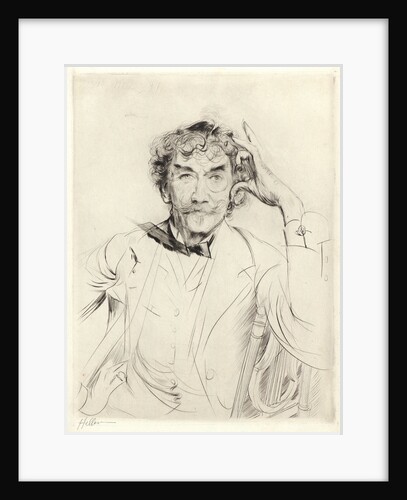 Portrait of James McNeill Whistler, 1897 by Paul César Helleu