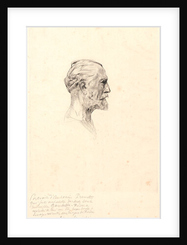 Portrait of Antonin Proust by Auguste Rodin