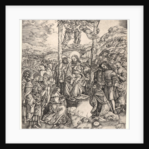The Adoration of the Magi, after 1500 by Cristofano Robetta