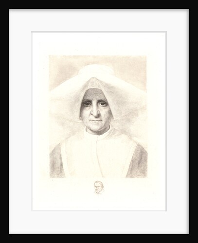 La Soeur Rosalie de face, 19th century by Claude-Ferdinand Gaillard