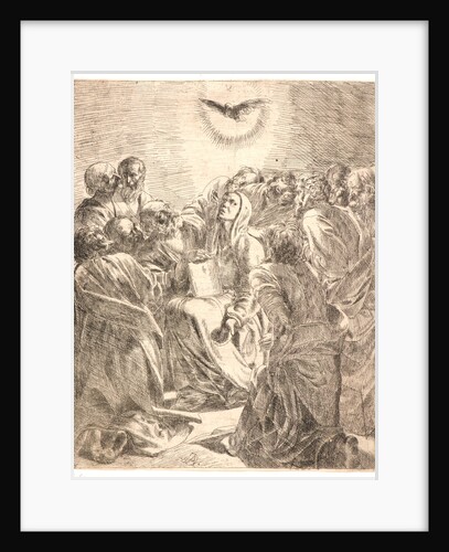 Pentecost, 17th century by Giovanni Battista Galestruzzi