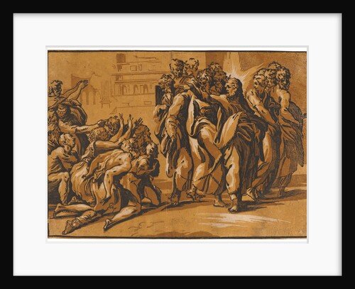 Christ Healing the Lepers, ca. 1530-1540 by Giuseppe Nicola Rossigliani