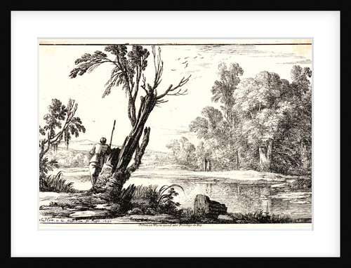 A Man Seen from the Back (L'Homme vu par le Dos), 1640 by Laurent de La Hyre