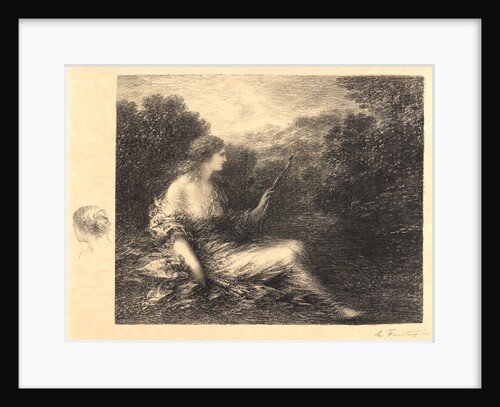 The Huntress (Chasseresse), 1892 by Henri Fantin-Latour