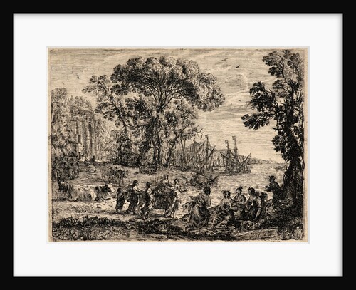 The Rape of Europa, 1634 by Claude Lorrain