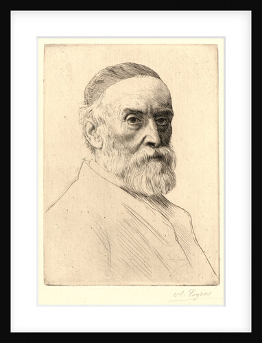 Portrait of G. F. Watts by Alphonse Legros