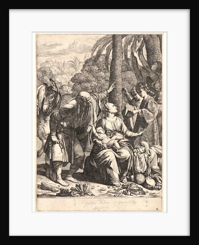 Rest on the Flight into Egypt, 1620 by Anonymous