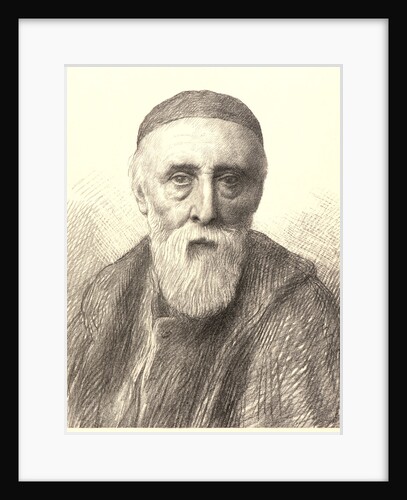 Portrait of G. F. Watts by Alphonse Legros