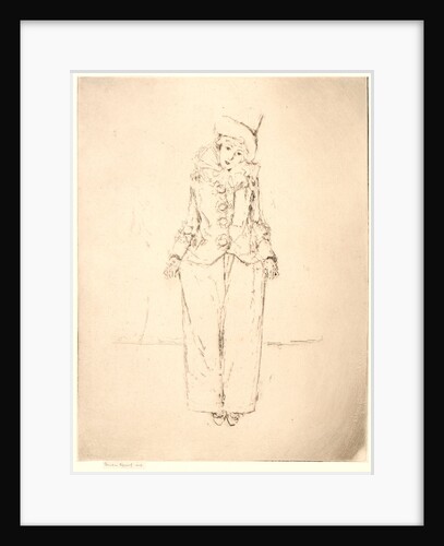 Figure of Pierrot by Théodore Roussel