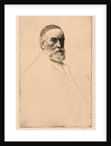 Portrait of G. F. Watts by Alphonse Legros