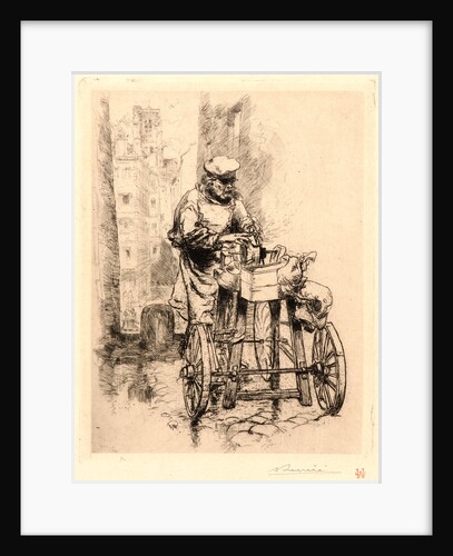 The Knife Grinder (Le Rémouler), 1889 by Auguste Louis Lepère