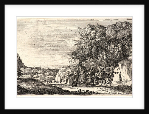 The Flight into Egypt, 17th century by Claude Lorrain
