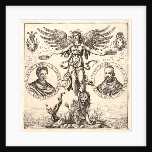 Alessandro de Medici and Grand Duke Cosimo I de Medici of Tuscany, 16th century by Martino Rota