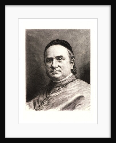 Monseigneur Pie, Évêque de Poitiers, 19th century by Claude-Ferdinand Gaillard