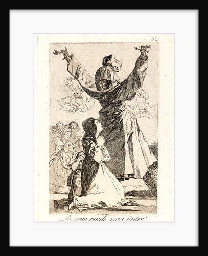 Lo que puede un Sastre! (What a tailor can do!), 1796-1797 by Francisco de Goya