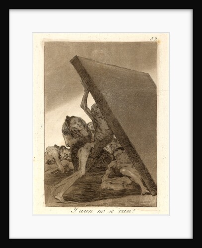 Y aun no se van! (And still they don't go!), 1796-1797 by Francisco de Goya