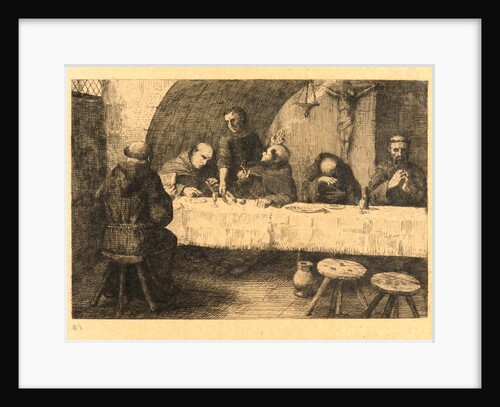 The Refectory (La Refectoire) by Alphonse Legros