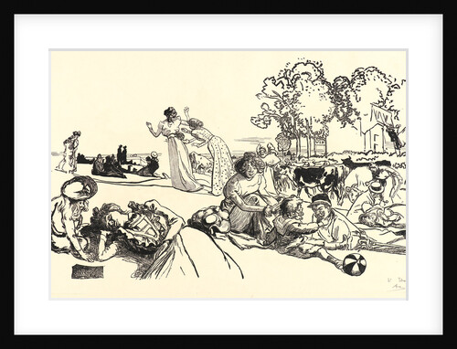 Bucolique Moderne, 1901 by Auguste Louis Lepère