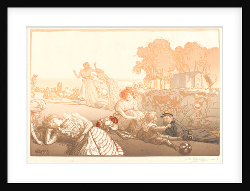 Bucolique Moderne, 1901 by Auguste Louis Lepère