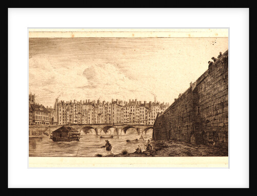 Le Pont-au-Change, 1881 by Edmond Gosselin