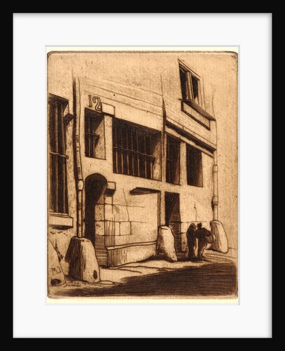 Rue de Mauvais Garcons, 1881 by Edmond Gosselin
