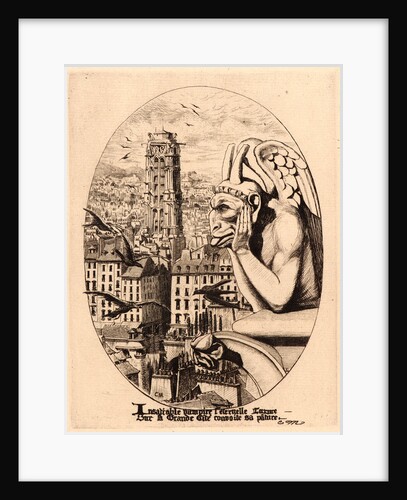 Le Stryge, 1881 by Edmond Gosselin
