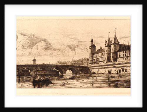 Le Pont-au-Change, 1881 by Edmond Gosselin