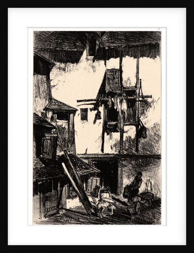 Baraque, 1852 by Louis Adolphe Hervier