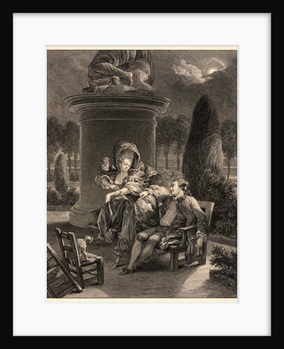 Evening in the Tuilleries Gardens (La Soirée des Tuilleries), ca. 1760-1770 by Jean Baptiste Blaise Simonet