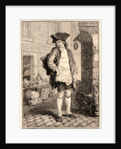 Shoe Black, 1768 by Jean-Baptiste Tilliard