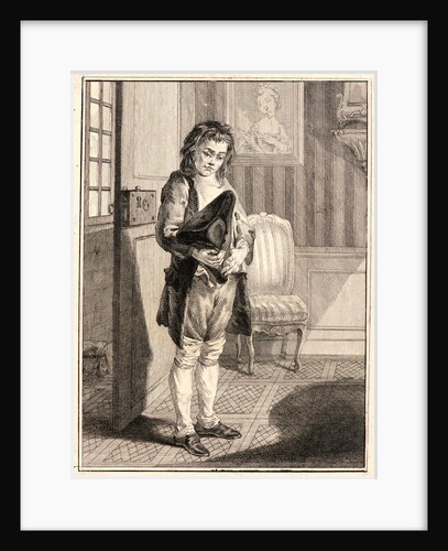 Errand Boy, 1768 by Jean-Baptiste Tilliard