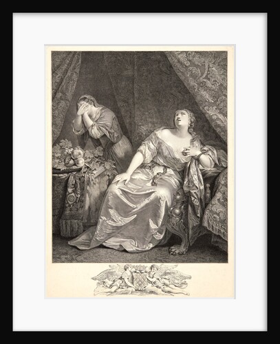 The Death of Cleopatra, 1754 by Johann Georg Wille