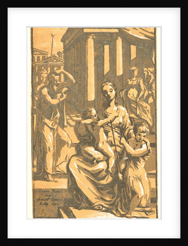 The Virgin and Child with St. John and St. Joseph, 1722 by Antonio Maria Zanetti I