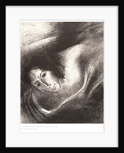 And the devil that deceived them was cast into the lake of fire and brimstone, where the beast and the false prophet are by Odilon Redon