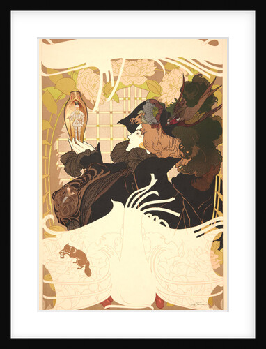 Poster (Affiche) for Journal des Ventes, ca. 1895 by Georges de Feure