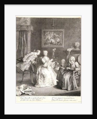 The Declaration, ca. 1741-1745 by Charles Joseph Flipart